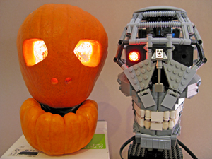 LEGO terminator Happy Halloween
