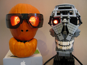 LEGO terminator Happy Halloween