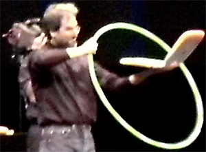 steve jobs hula hoop